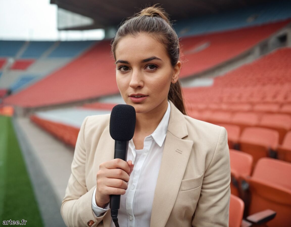 Téléfoot : Un Tournant Décisif - Séverine Parlakou : Portrait d’une Nouvelle Figure Prometteuse du Journalisme Sportif