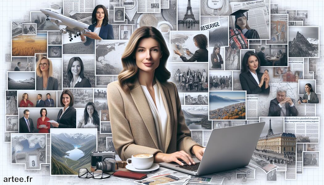 Justine Frayssinet : Le parcours remarquable d’une journaliste française