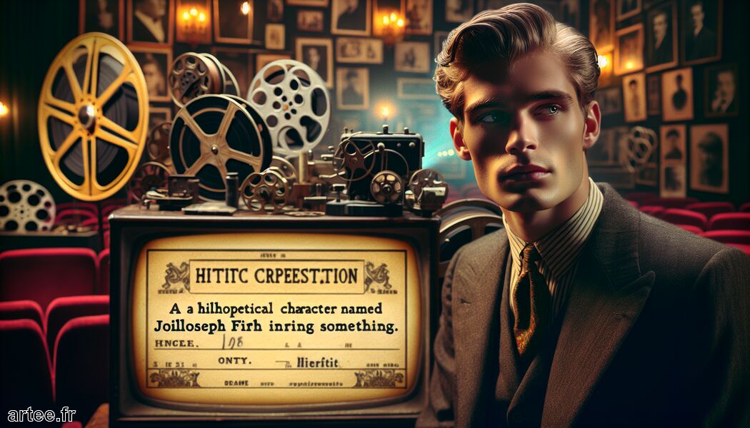 William Joseph Firth : Un héritage entre discrétion et cinéma